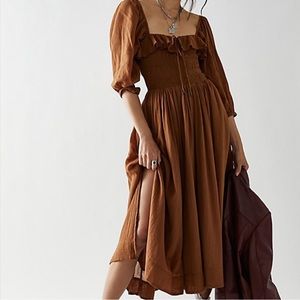 SOLD Free People oasis midi dress